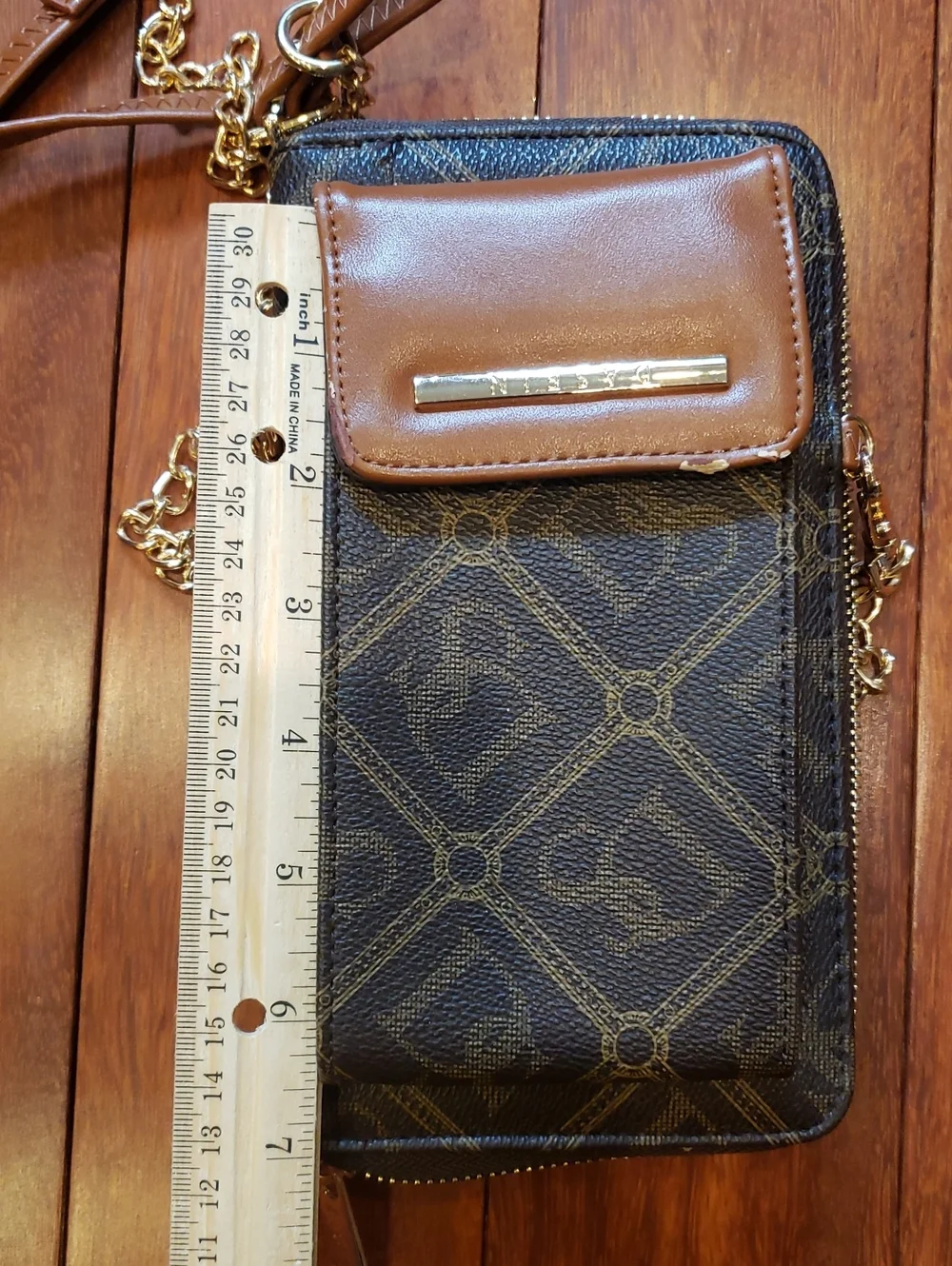 Zip Around Crossbody Wallet. Dasein Brand. Wristlet